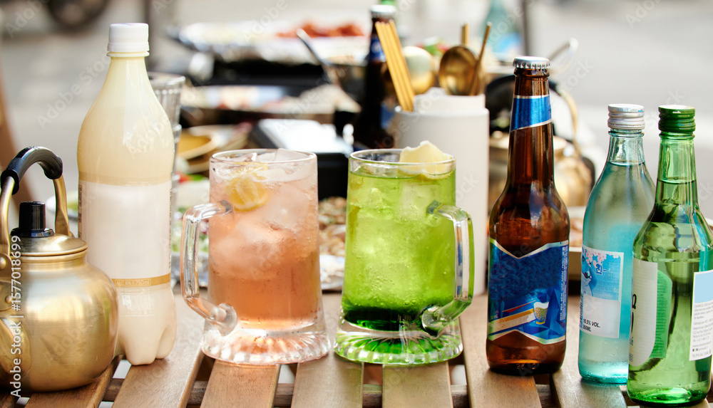 Boissons sodas bières eau